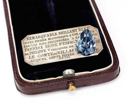 Historic blue diamond auction exceeds expectations — sold for $6.7 million