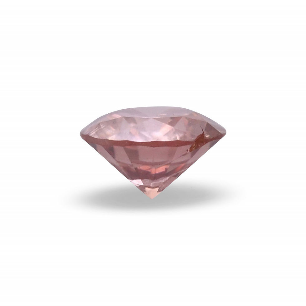 Thumbnail: Fancy Pink Champagne (CP1) Argyle Diamond • 0.18 ct. • Round Cut • VS-1