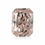 Thumbnail: Fancy Champagne Pink Diamond • 0.21 ct. • Radiant Cut • P-1