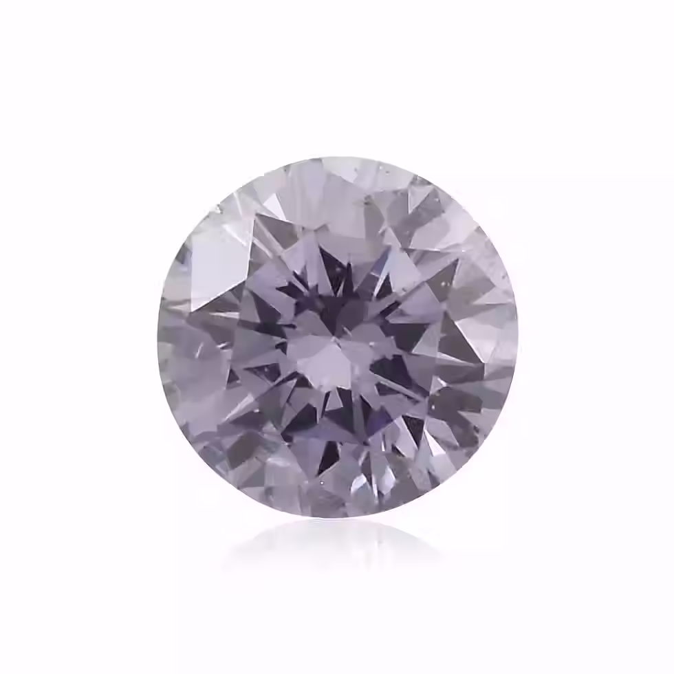 Thumbnail: Fancy Gray-Violet Diamond • 0.22 ct. • Round Cut • N/A
