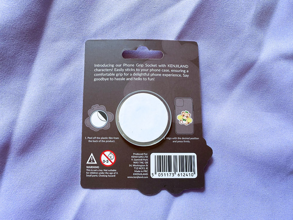 Thumbnail: Oshu Phone Grip Socket - Tanu - Ji