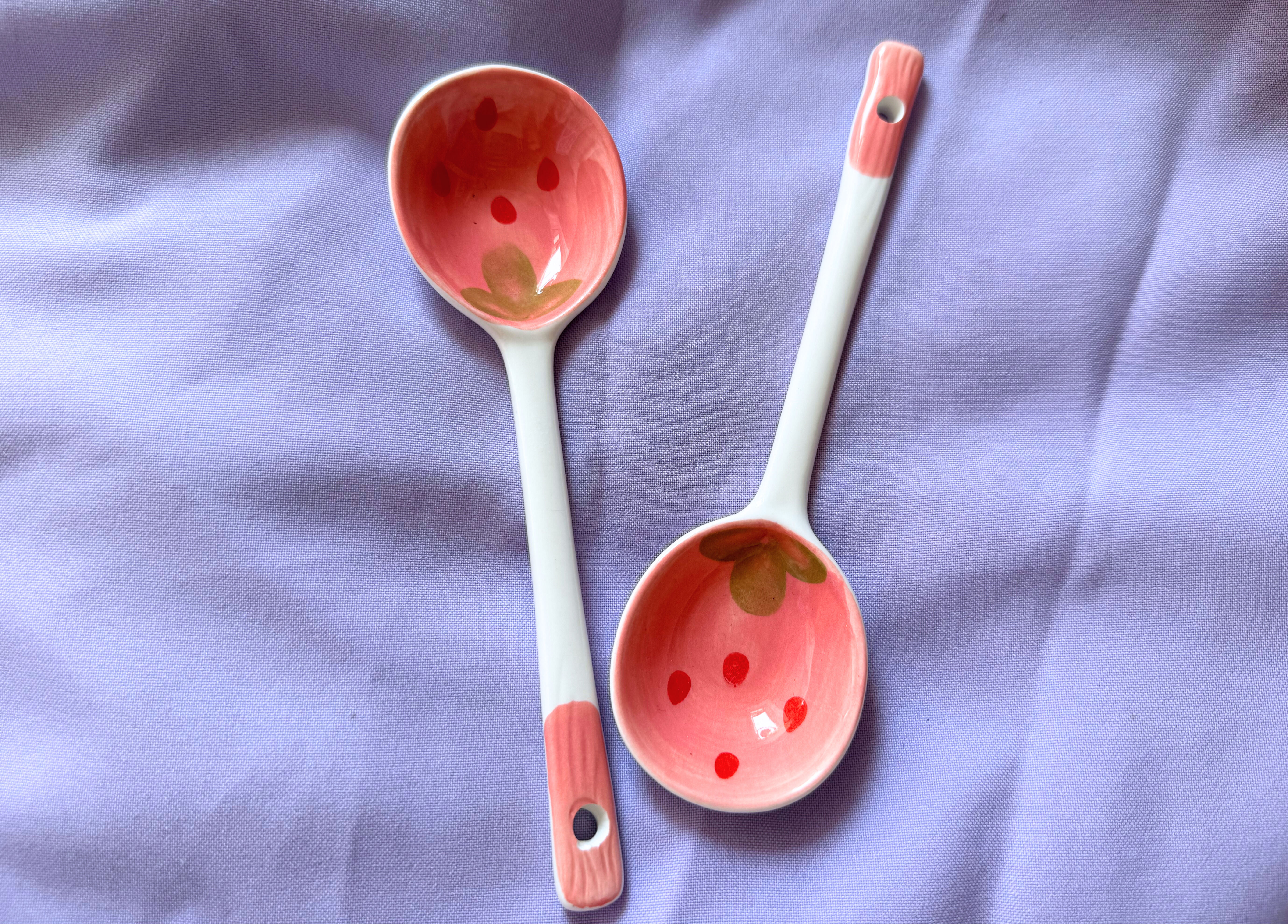 Strawberry spoon