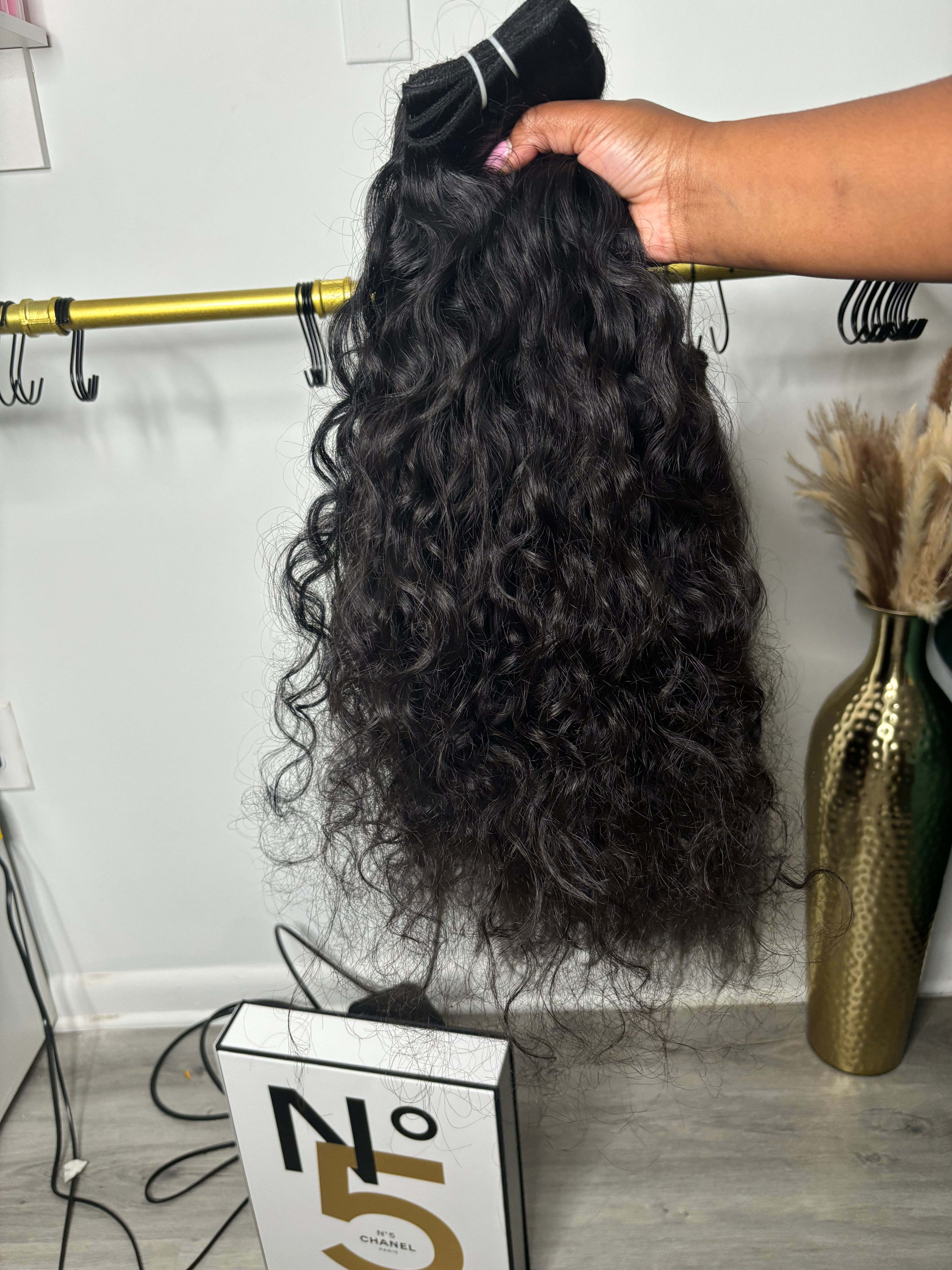 Raw Indian Curly Single Bundles