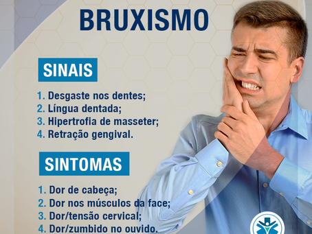 Sinais e sintomas do bruxismo