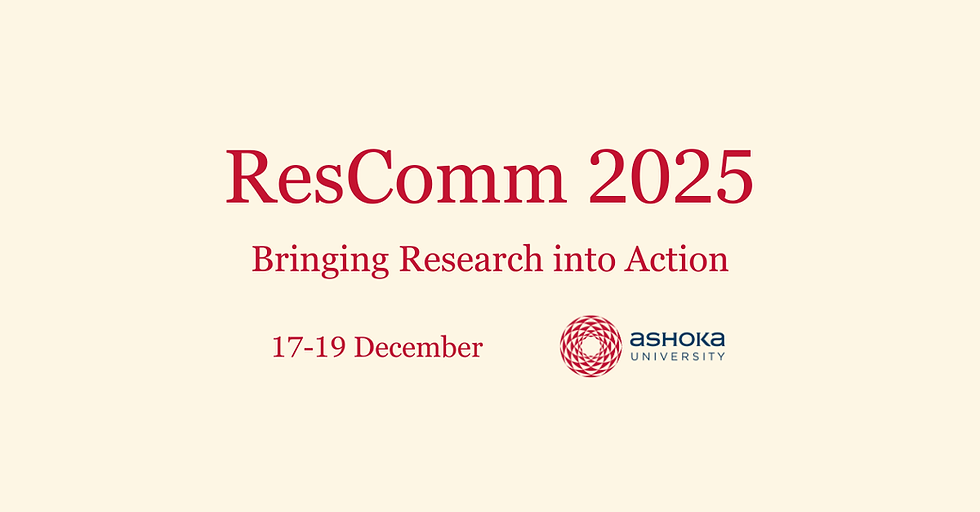 Research Communication Conclave 2025: Bringing Research into Action
