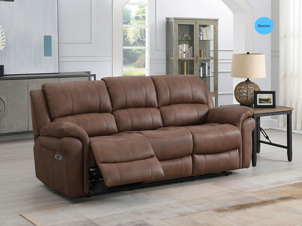 Thumbnail: Farnham Ultra 3 Seater Recliner (Tan)