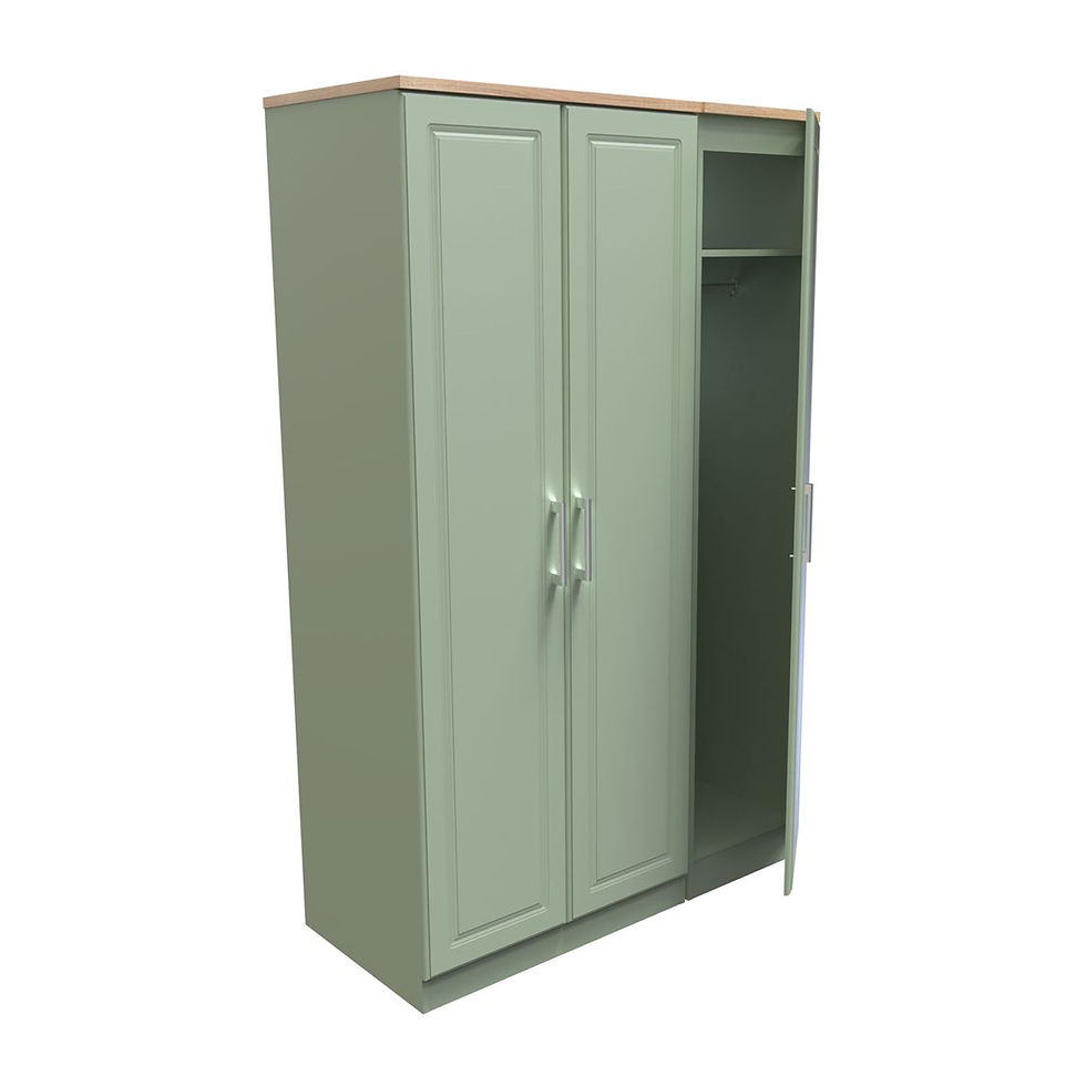 Thumbnail: Kent Triple Plain Wardrobe