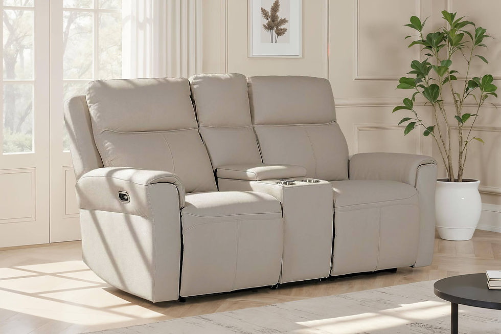 Thumbnail: Russo Power Recliner 2 Seater & Console