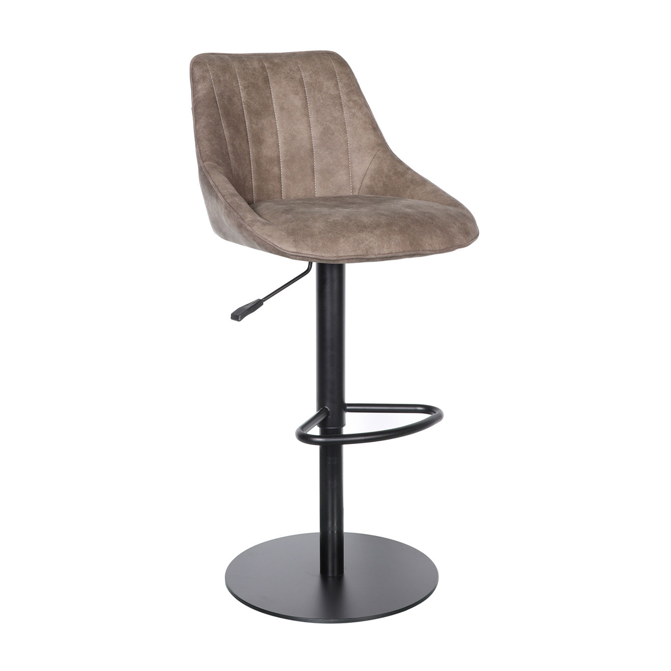 Harraway Adjustable Bar Stool Taupe