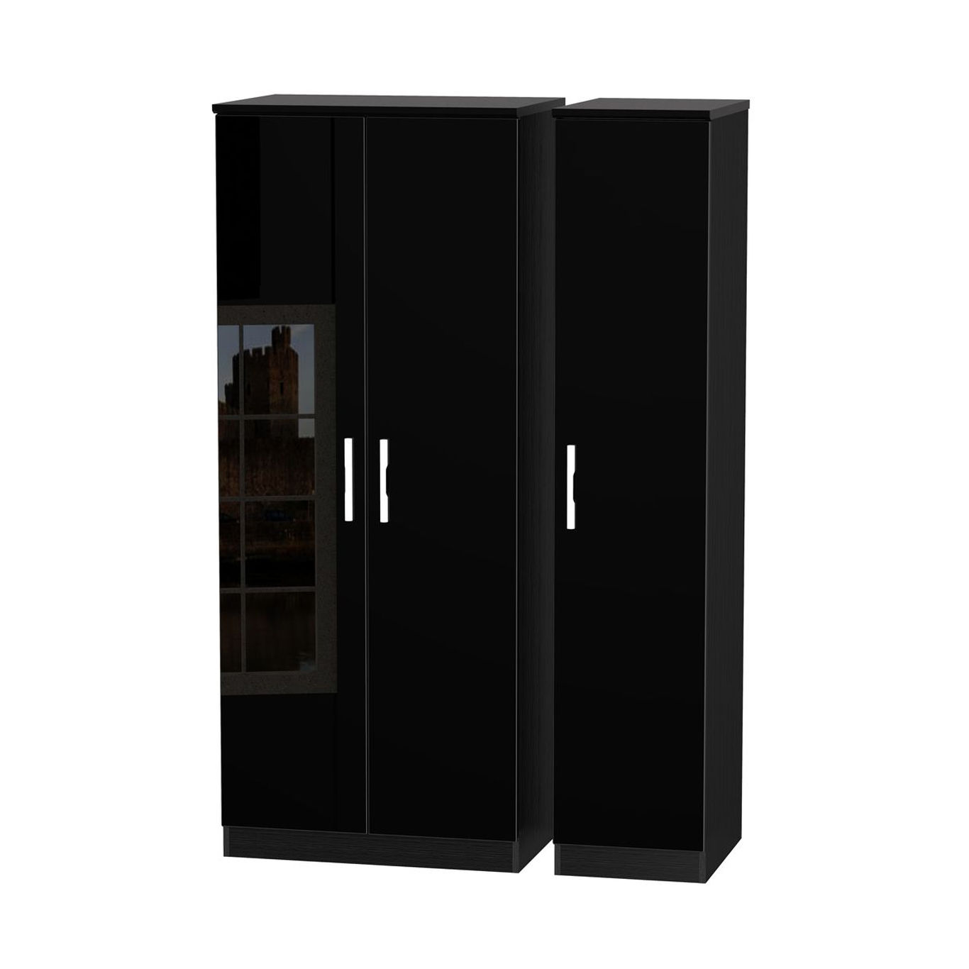 Knightsbridge Triple Plain Wardrobe