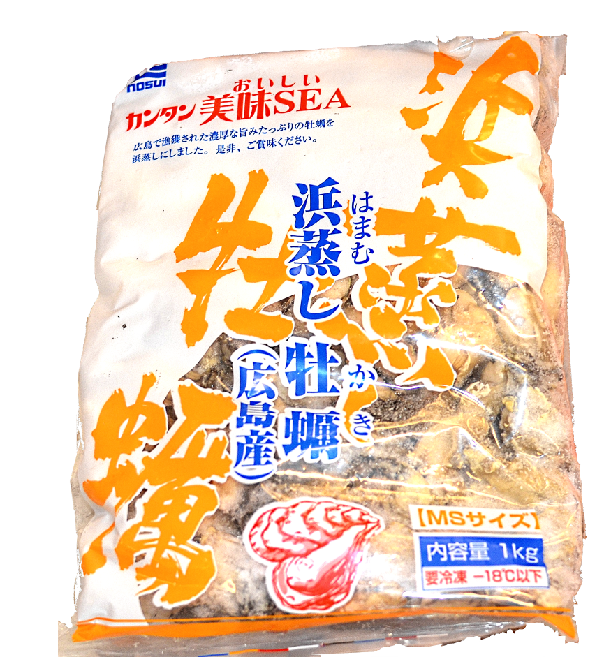 冷凍カキIQF 1kg 商品番号as00002