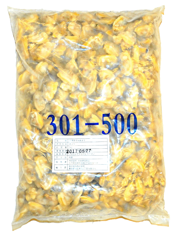 ボイルアサリ1kg 商品番号as00001