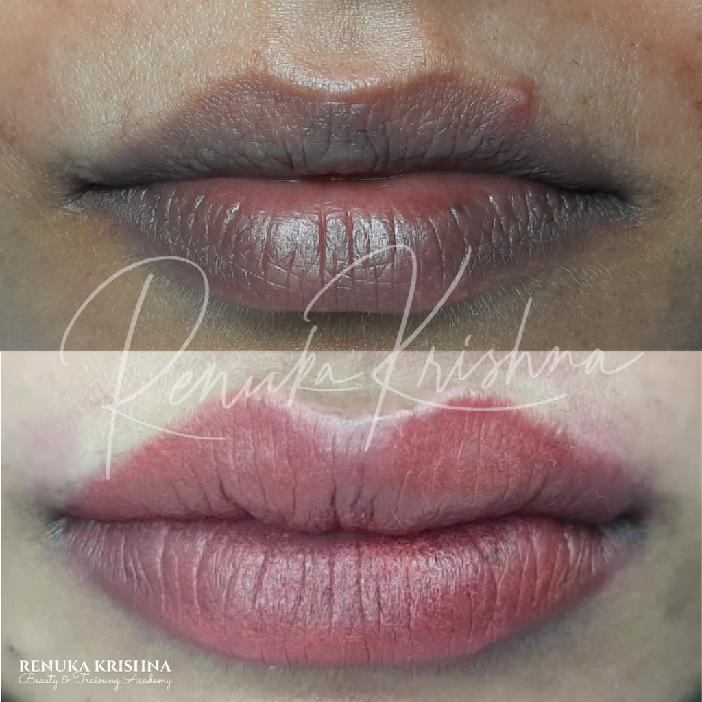 Lip Blush Tattoo India Permanent Lipstick Renuka Krishna RKBTA