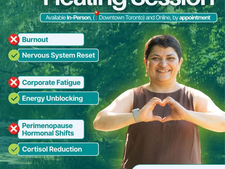 Reiki for Stress & Relaxation in Downtown Toronto | Private 60-Minute Session