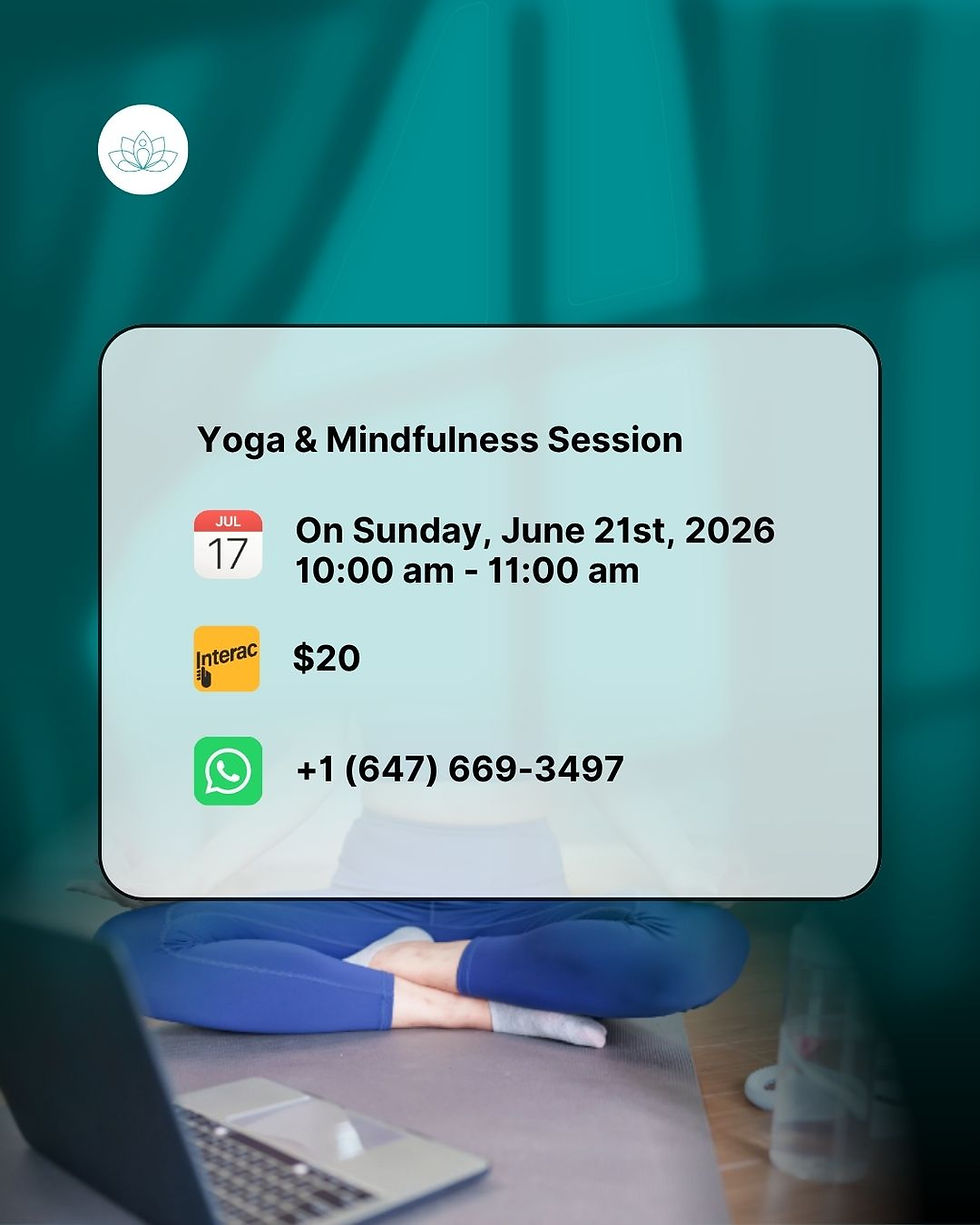 Why your work brain won't turn off (even on a Sunday) | Online Yoga Class Toronto Jigna Fadia