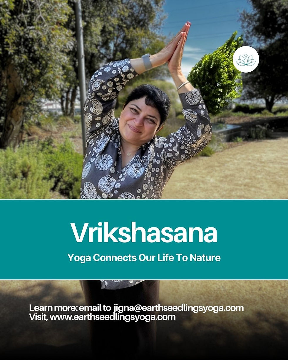 Rooted Like a Tree: What Vrikshasana Teaches Us About Stillness and Strength | Jigna Fadia | Toronto Yoga and Mindfulness