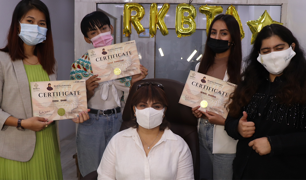 RKBTA Eyebrow Microblading Training Course Renuka Krishna