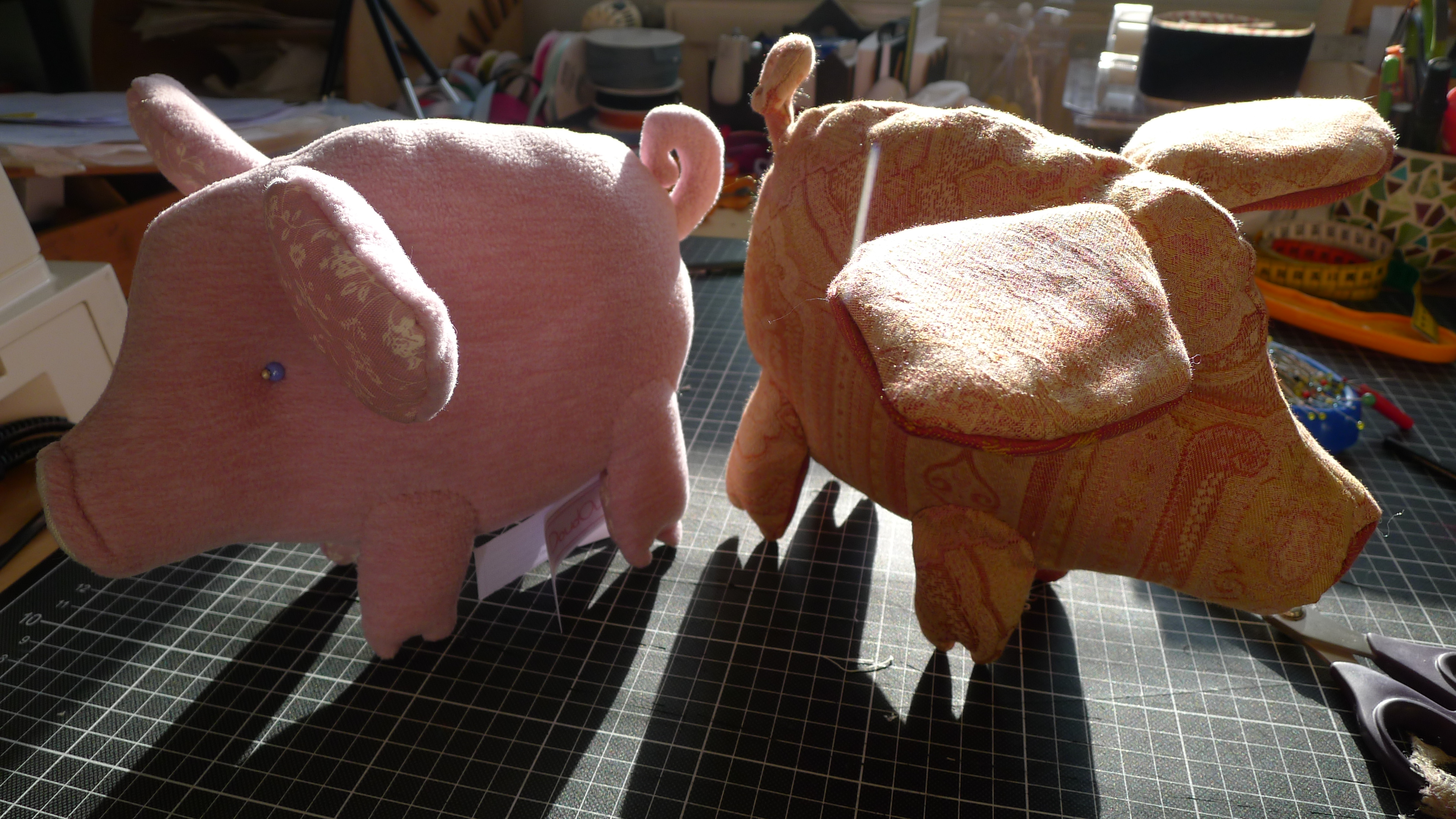 pigs in a row