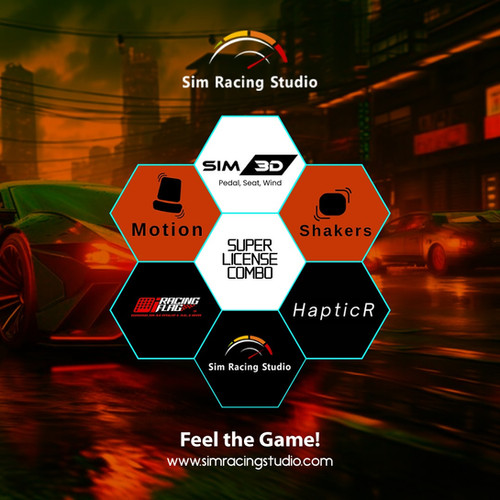 SRS Licenses - Super Combo | Sim Racing Studio