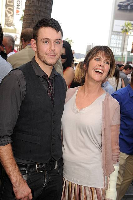 Sean with his mom
