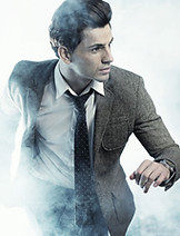 Running Man dans la brume