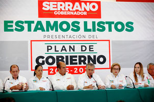 PRESENTA ENRIQUE SERRANO SU PLAN DE GOBIERNO