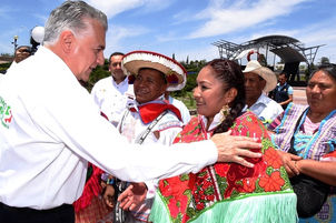 MEJORARÉ LA CALIDAD DE VIDA DE LOS MAZAHUAS: ENRIQUE SERRANO