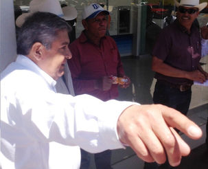 Promete Germán Hernández solución al problema vial en el Centro de Cuauhtémoc