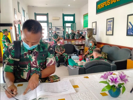 PUSKESAD STUDY KE PERPUSTAKAAN