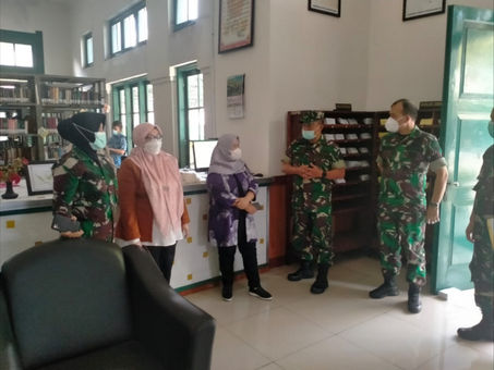 PERPUSTAKAAN MENERIMA TIM VERIFIKASI LAPANGAN
