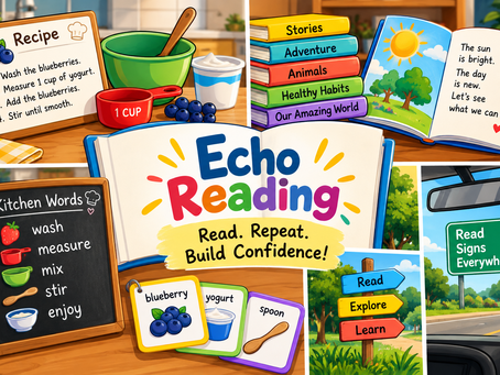 Cooking Up Literacy Tip: Try Echo Reading!