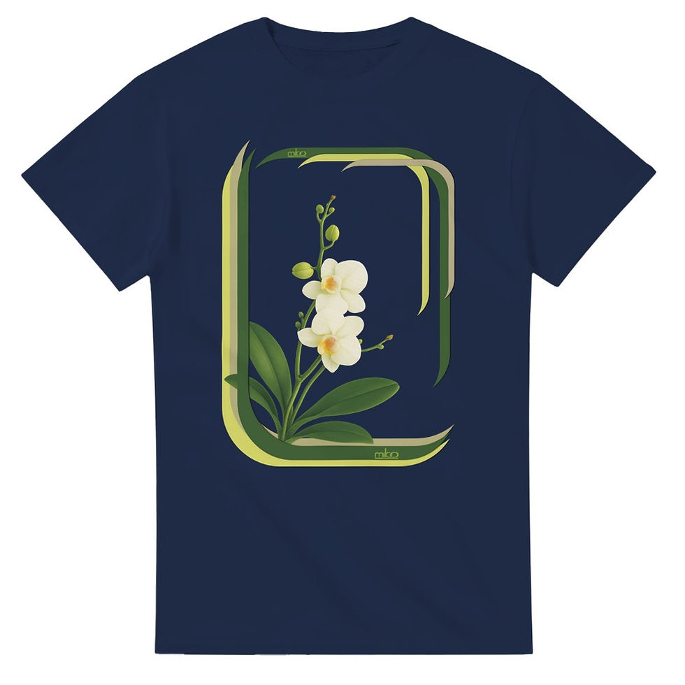 Miniatura: Orchids Miko Unisex T-shirt