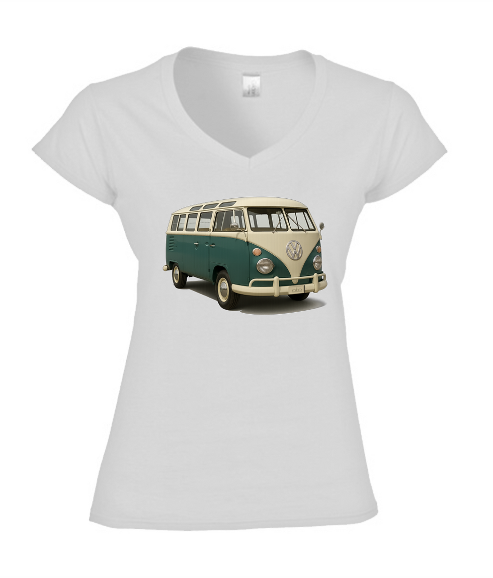 Thumbnail: Bulli 3 Miko Fitted V-Neck T-Shirt 