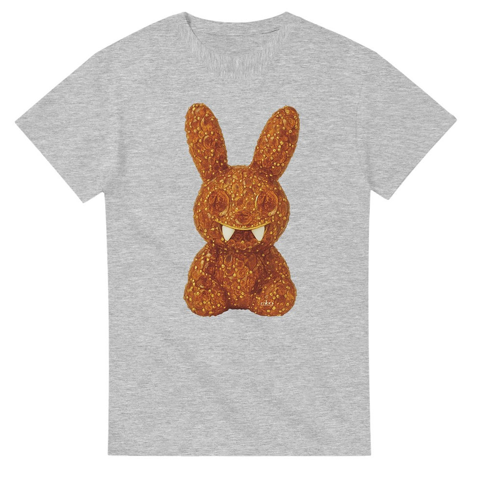 Miniatura: Amber Vampire Miko Bunny Unisex T-shirt |
