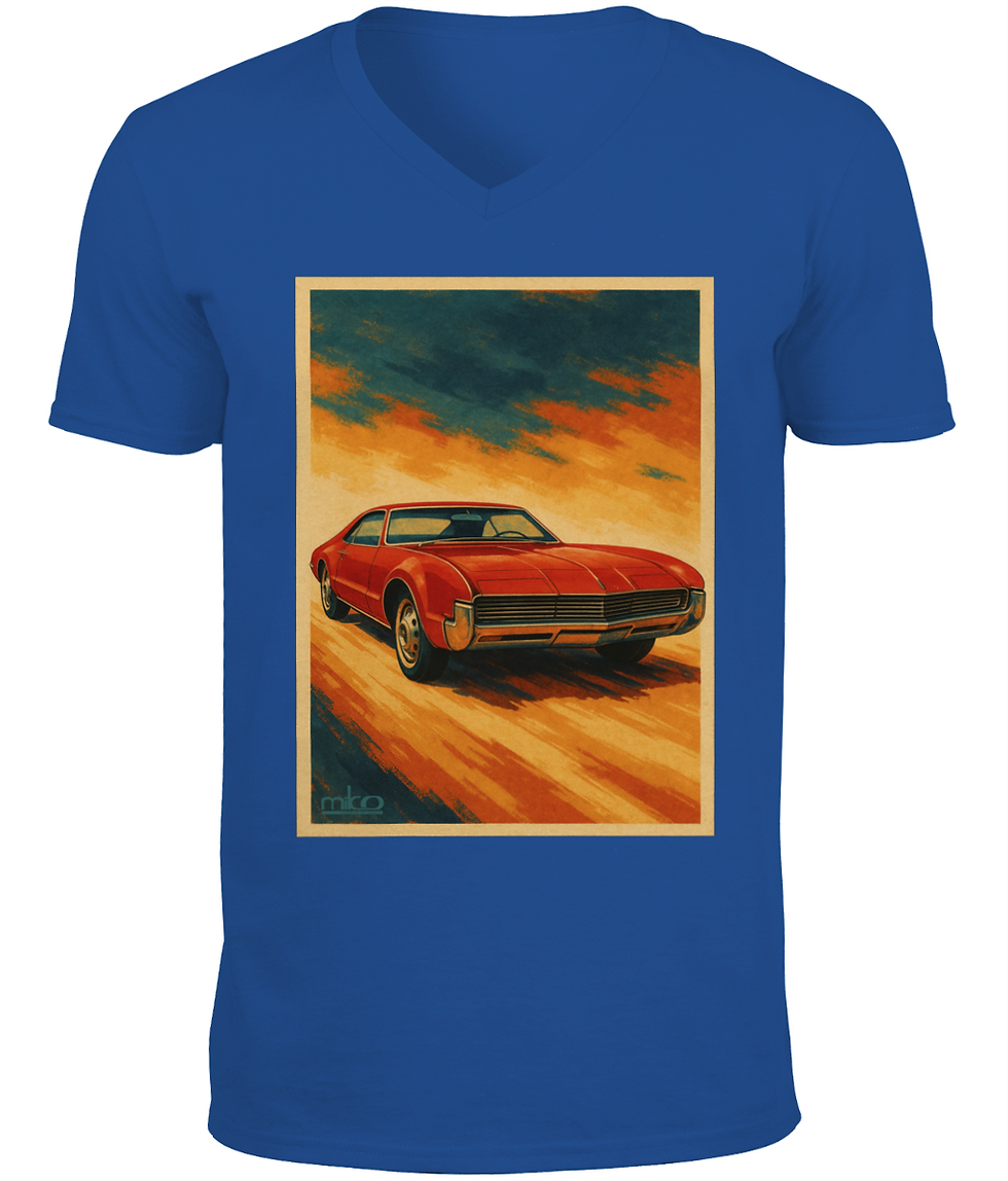 Thumbnail: Muscle Car 2 Miko Classic V-Neck T-Shirt
