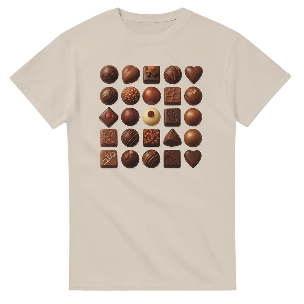Thumbnail: Belgian Pralines Miko Unisex T-shirt