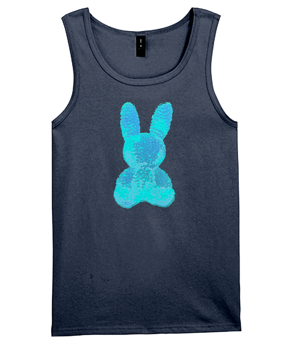 Miko Bunny Turquoise Tank Top 