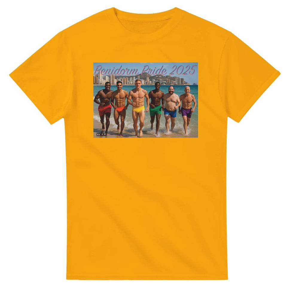 Miniatura: Camiseta unisex Miko del Orgullo Benidorm 2025