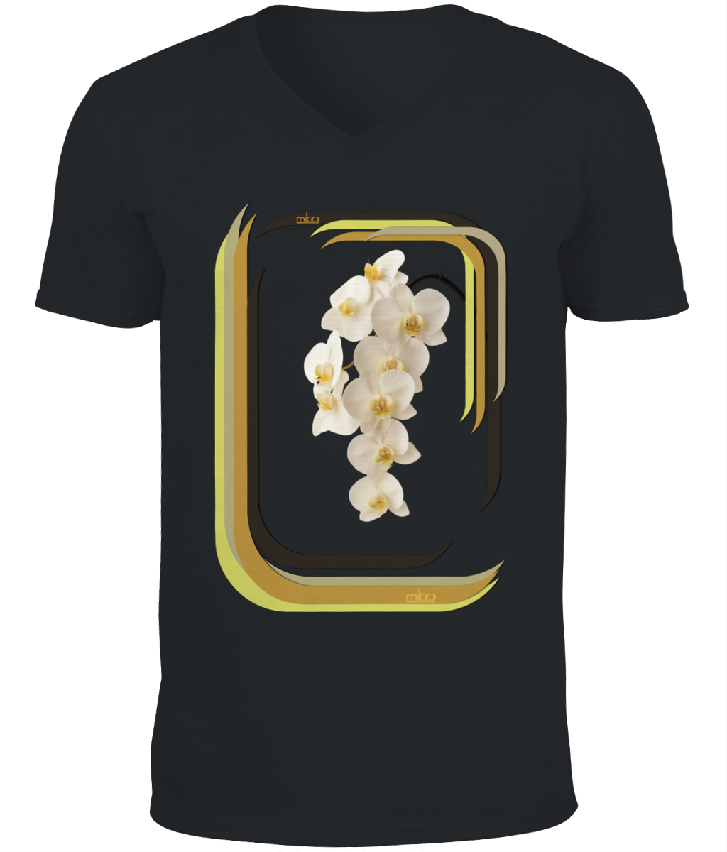 Orchid 2 Miko Classic V-Neck Camiseta