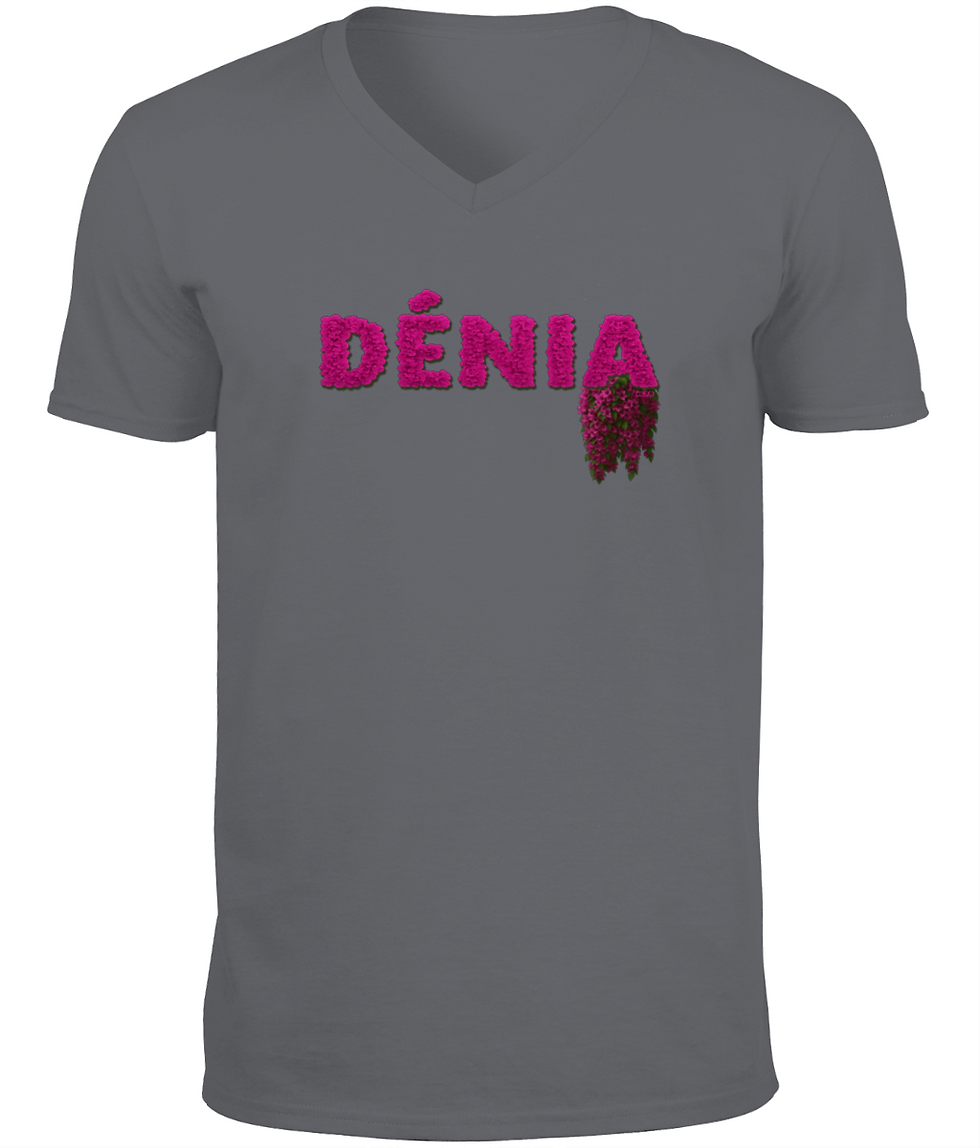 Miniaturbild: Dénia Flores Miko Classic V-Neck T-Shirt