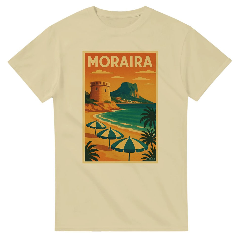 Miniatura: Moraira 2 Miko Unisex T-shirt