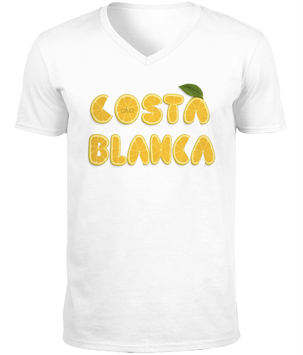 Thumbnail: Costa Lemon Miko Classic V-Neck T-Shirt 
