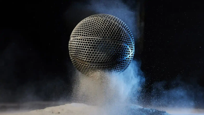 Wilson presenta la primera pelota de baloncesto sin aire impresa en 3D