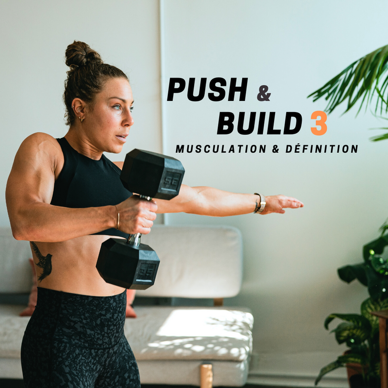 PUSH & BUILD 3 musculation & définition ATHLETIC YOGI