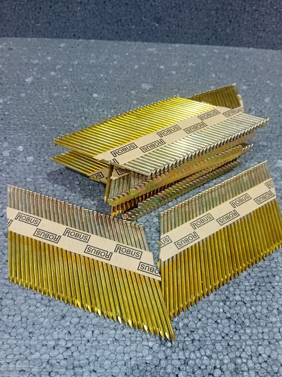 Thumbnail: Nails in Paper strip 34"  2.8x75 4000pcs HDG