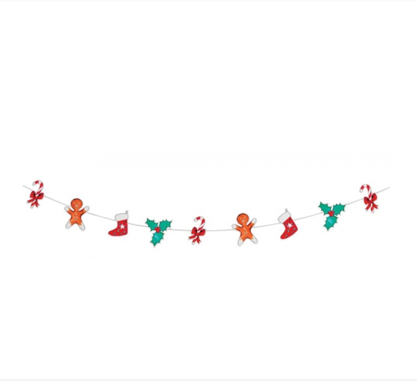 Guirlande Noël pain d'épices - 3,6 M