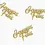 Miniature : Confettis « Joyeux Anniversaire » OR