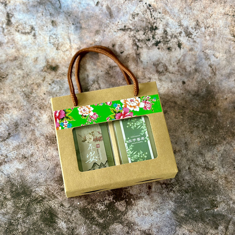 成雙成對珪藻皂禮盒組