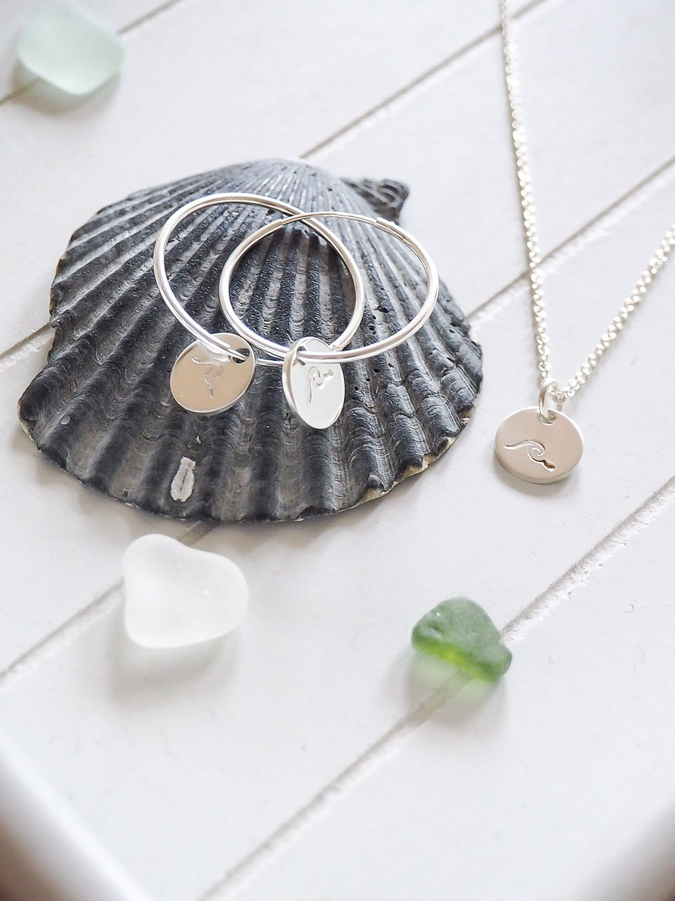 Thumbnail: Sterling Silver // Wave Earrings
