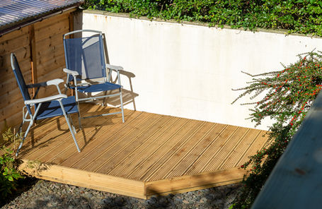 Sustainable certified timber decking